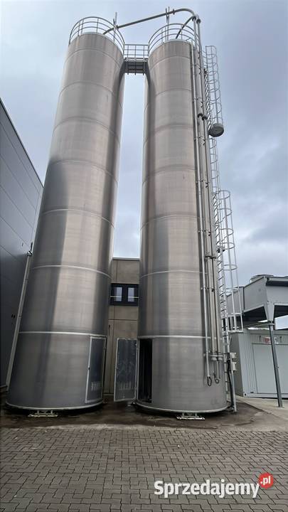 Silos silosy aluminiowe na granulat o pojemnosci Wrocław sprzedam