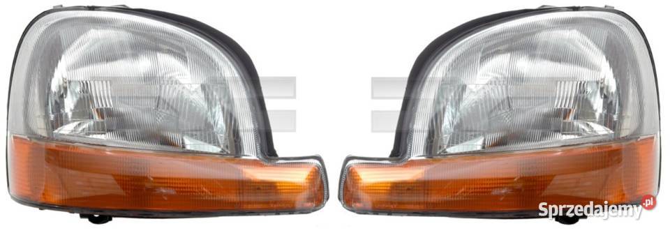 Renault Kangoo 9802 reflektor przedni lampa Lampy przednie Łódź