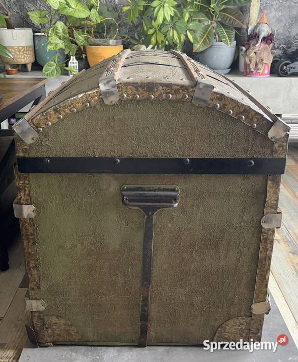 Skrzynia kufer renowacja antyk Gdańsk