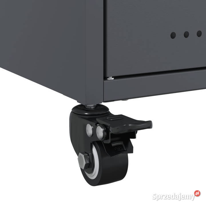 Szafka RTV antracytowa 68x39x435 stal WM846640 Warszawa