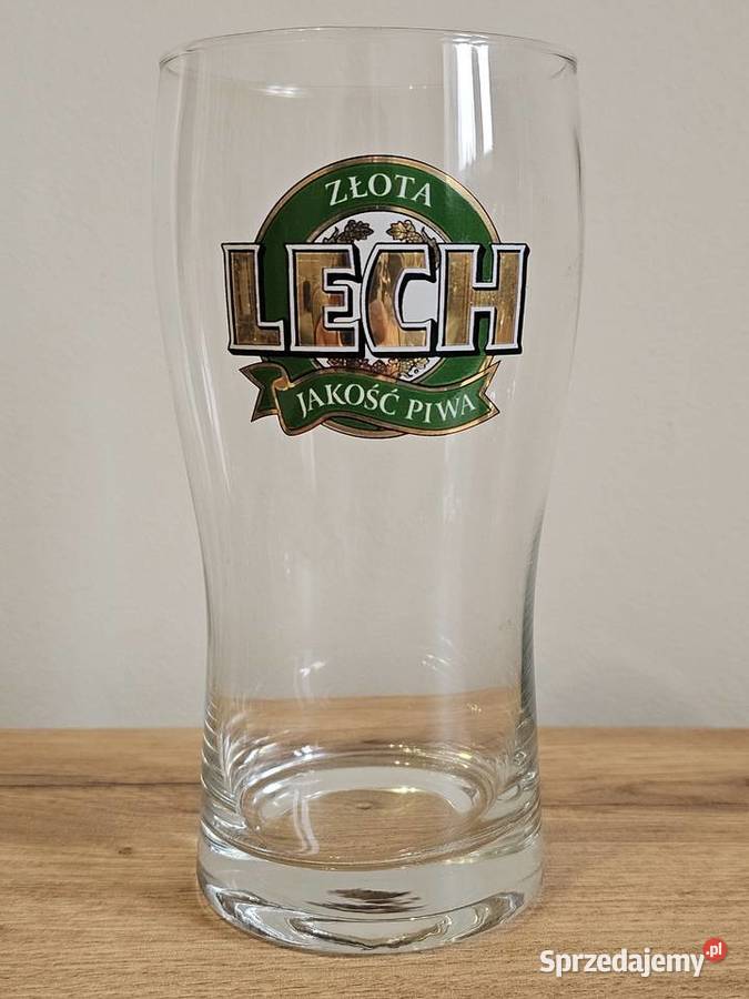 szklanka pokal kufel na piwo LECH 05l Krosno