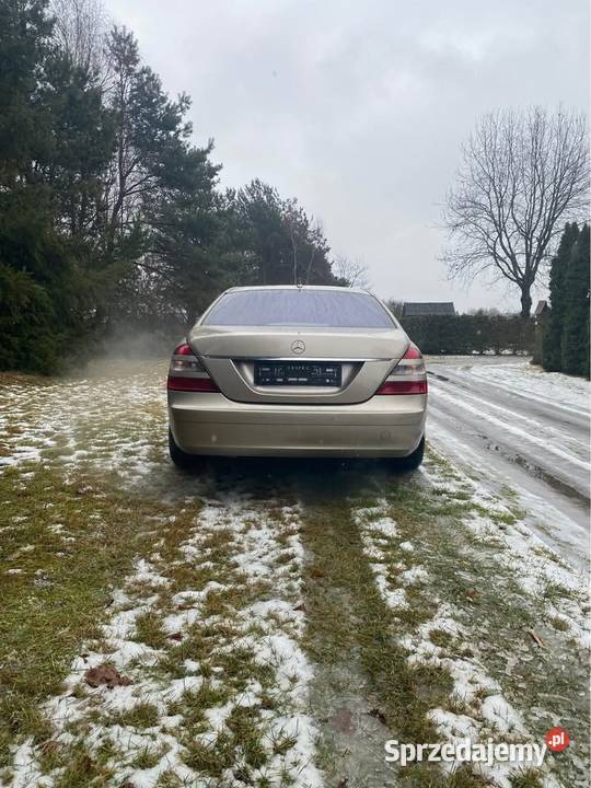 Mercedes S550 S500 W221 caly oryginal 5462cm3 wielkopolskie Oborniki