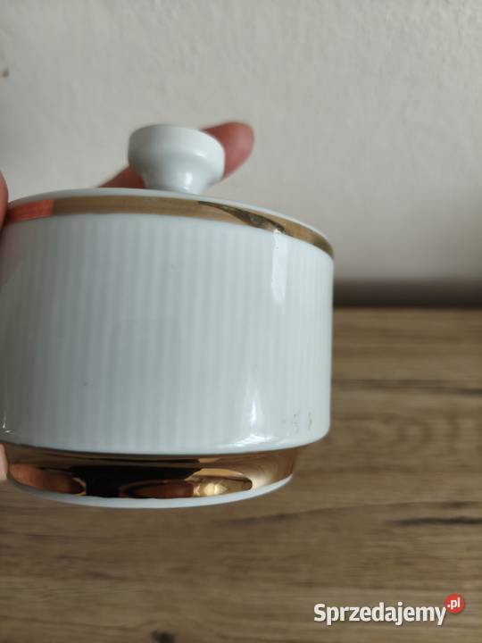 Cukiernia Roman PRL Chodzież Porcelana i szkło Przedbórz