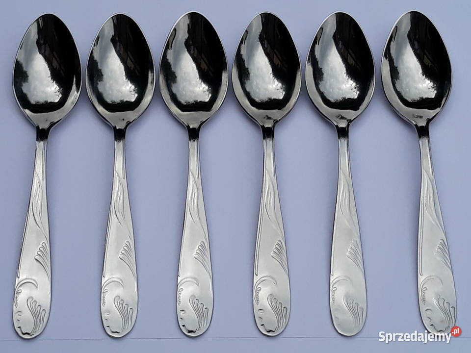 Łyżeczki do herbaty RAPSODIA Gerlach sztućce PRL Dąbrowa Górnicza
