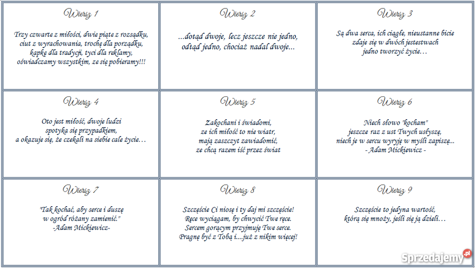 Zaproszenia ślubne profesjonalnie estetycznie Kraków