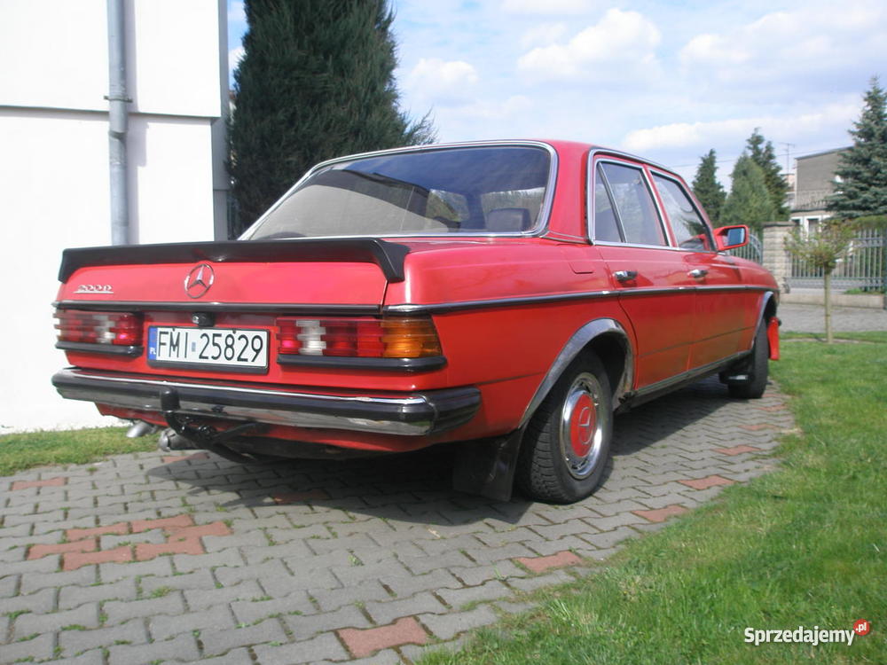 Mercedes W123 Beczka manualna Międzyrzecz