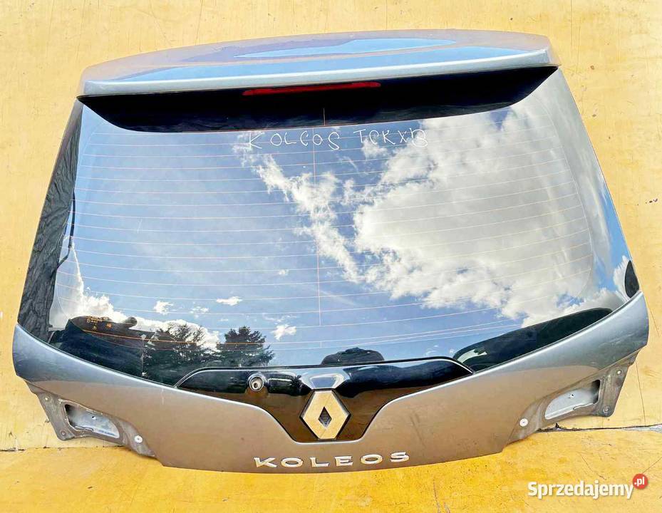 RENAULT KOLEOS KLAPA BAGAŻNIKA KOLOR TEKXB mazowieckie Radom