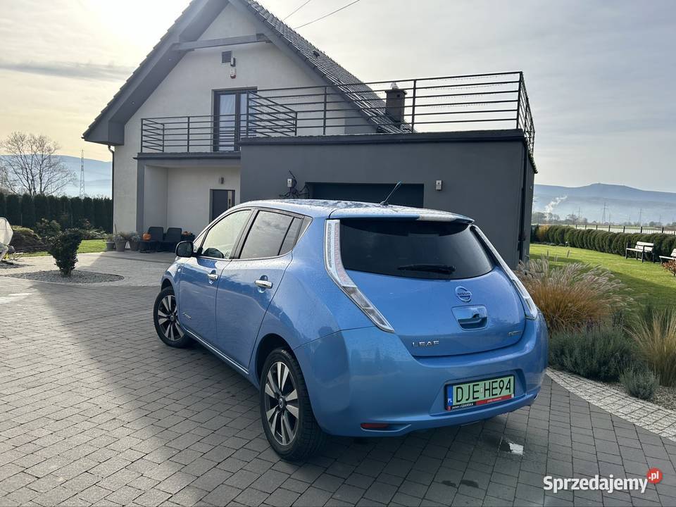 Nissan Leaf Tekna poliftingowy pompa ciepła Leaf dolnośląskie Wojcieszyce