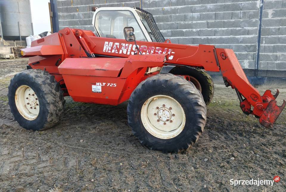 Manitou MLT 725 ładowarka teleskopowa 728 i 628 Manitou Uniejów