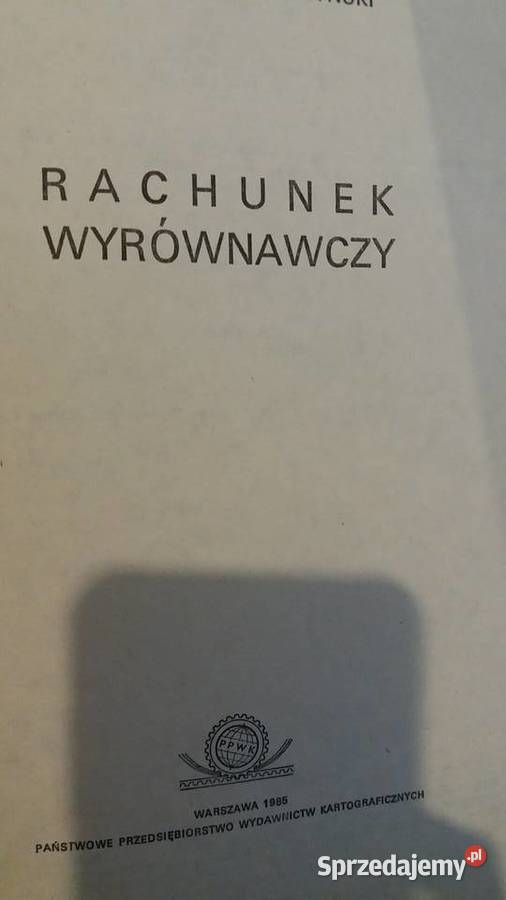 Rachunek wyrównawczy Skurczyński studia książki