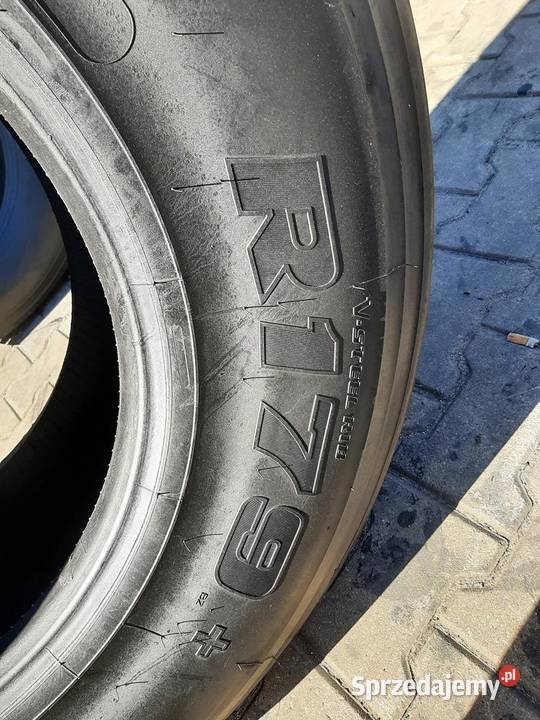 Opona używana ciężarowa 38565R225 BRIDGESTONE K do 110 km/h