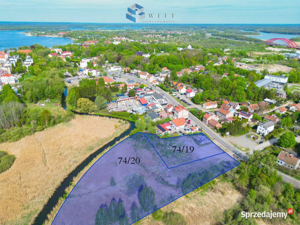 Działka 11580m Ostróda Olsztyńska warmińsko-mazurskie