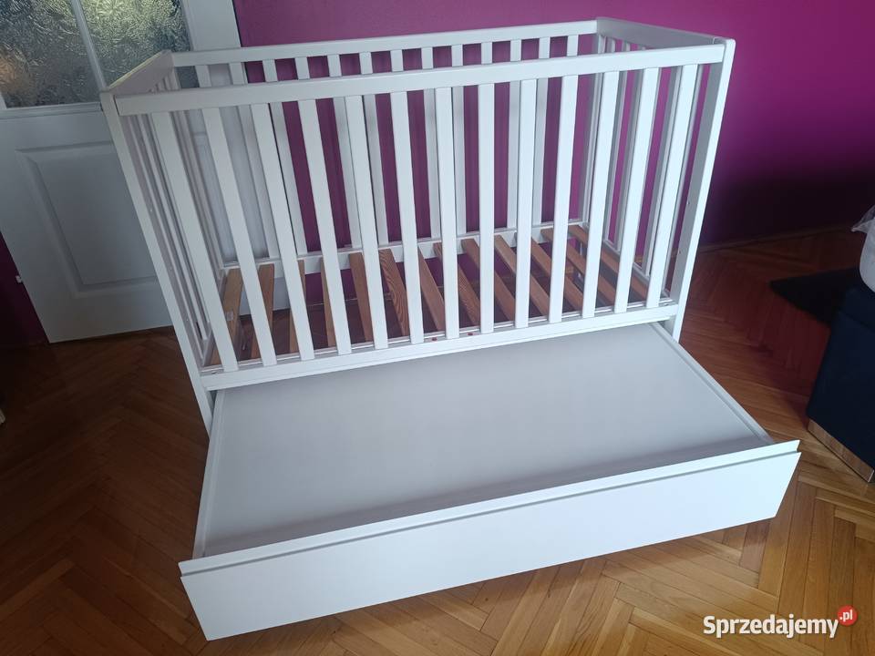Łóżko dziecięce 125x66x94 z szufladą wysuwana na Pabianice