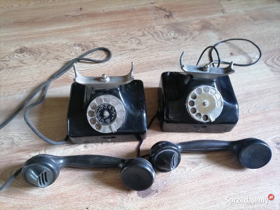 Stary Polski telefon z lat 30 tych Kraków