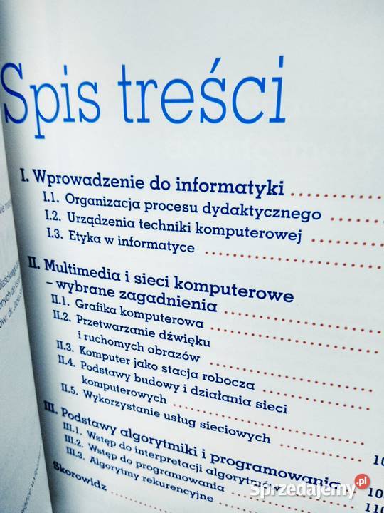 Informatyka nie uczniów 1 outlet wyprzedaż Warszawa