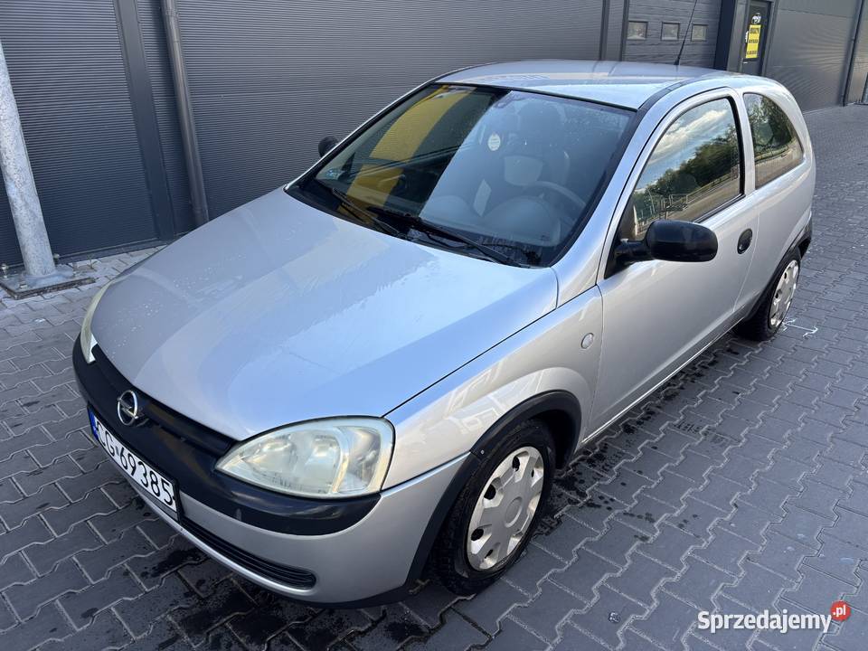 Opel Corsa C 2003r 10 BenzynaZadbany5lat jeden kujawsko-pomorskie Grudziądz
