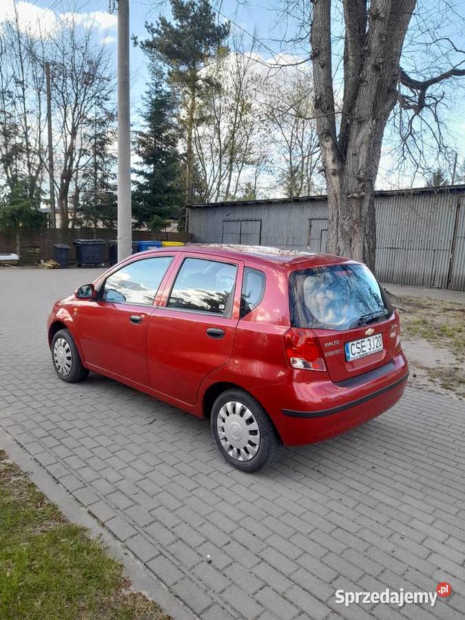 Kalos 2003 14benzyna 198 przebiegi zdrowy czysty Sępólno Krajeńskie
