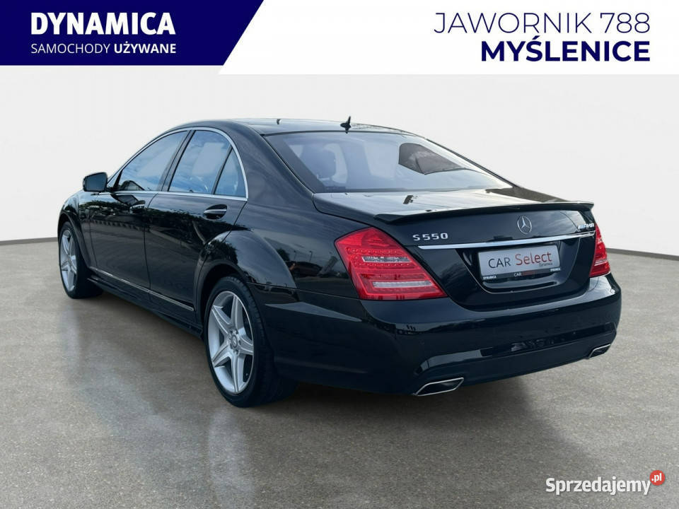 Mercedes S 550 55 V8 388 7GTronic 2010 r Motoryzacja Myślenice