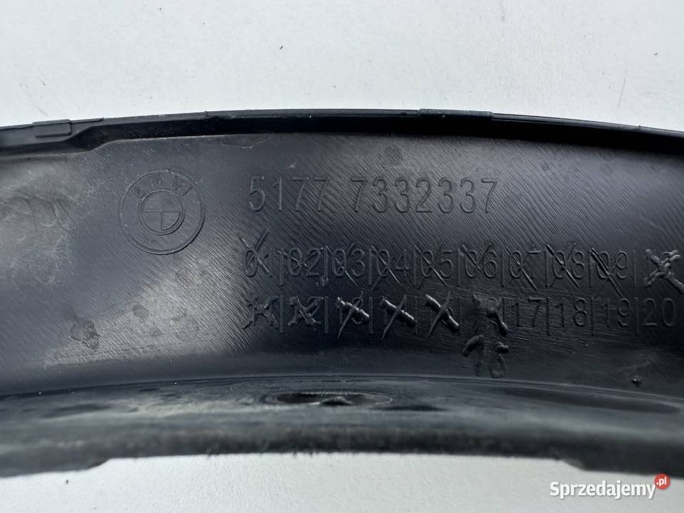 LISTWA NA BŁOTNIK LEWY PRZÓD BMW X1 F48 7332337 wielkopolskie Międzychód
