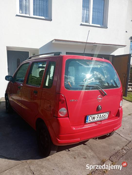 Opel Agila 10 2006 lift prywatnie Łódź
