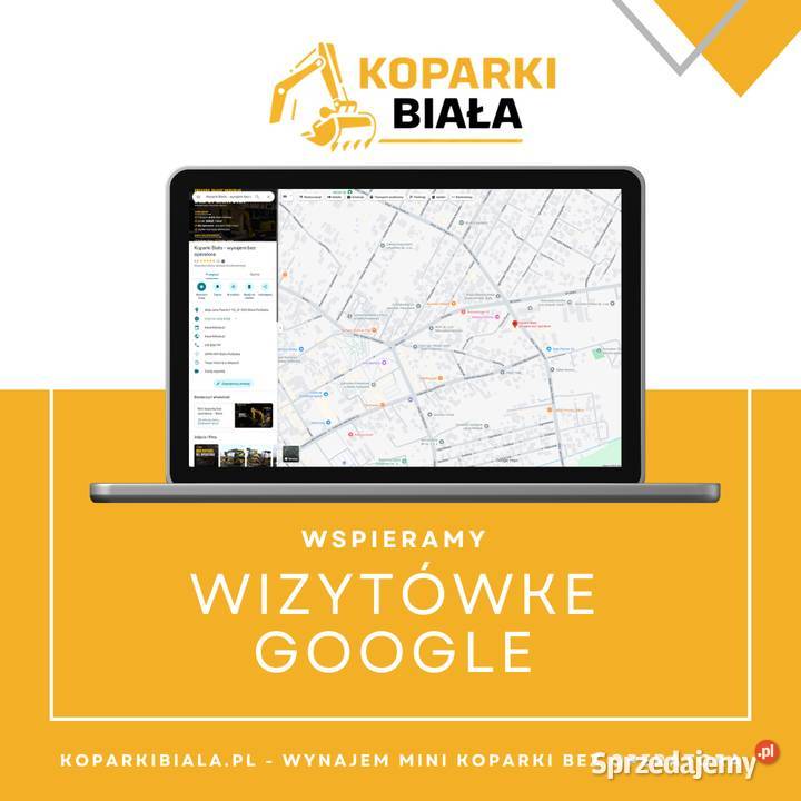 Wizytówka Google Google Maps pozycjonowanie Pozostałe Biała Podlaska