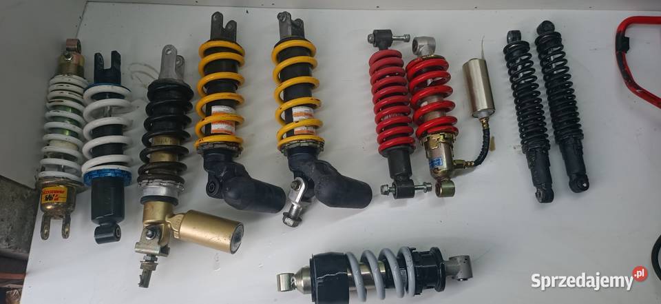 Amortyzatory tył Suzuki Kawasaki Honda Yamaha Części motocyklowe Nowy Korczyn