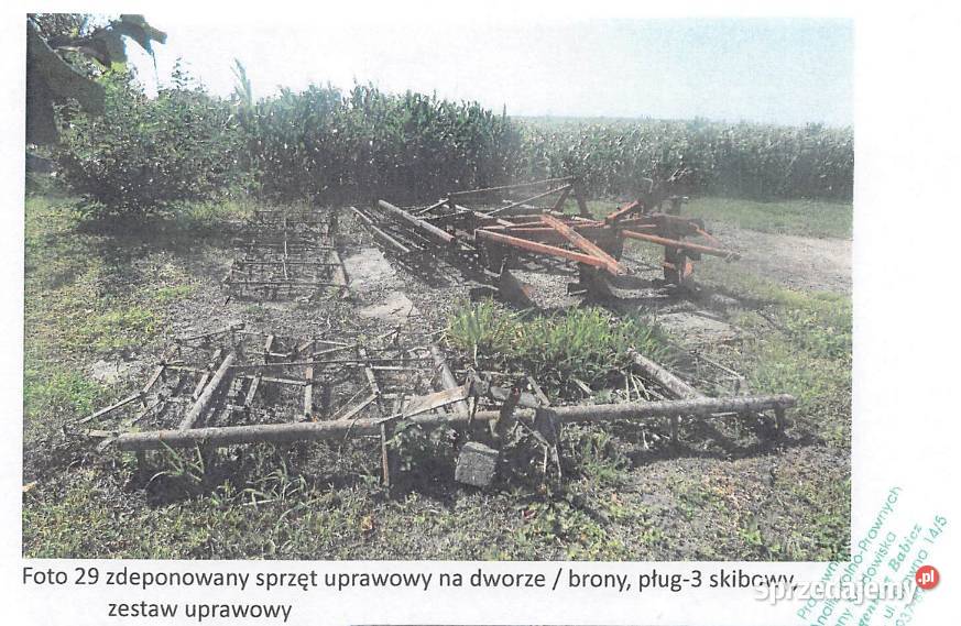 Maszyny rolnicze II Licytacja 50 ceny nieuszkodzony Wronów sprzedam