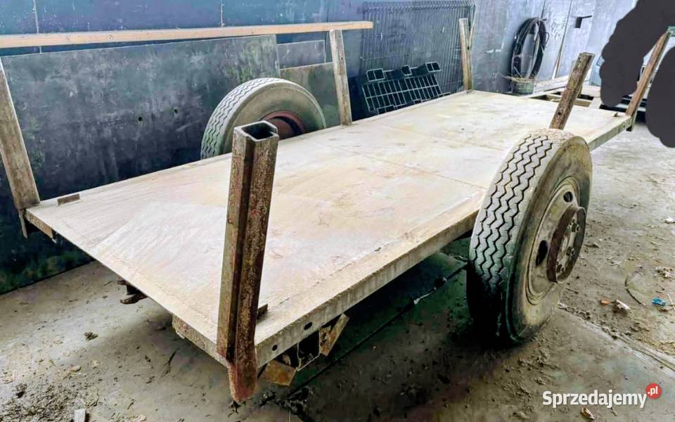 Przyczepka leśna Kołówka do traktora podkarpackie Błażowa