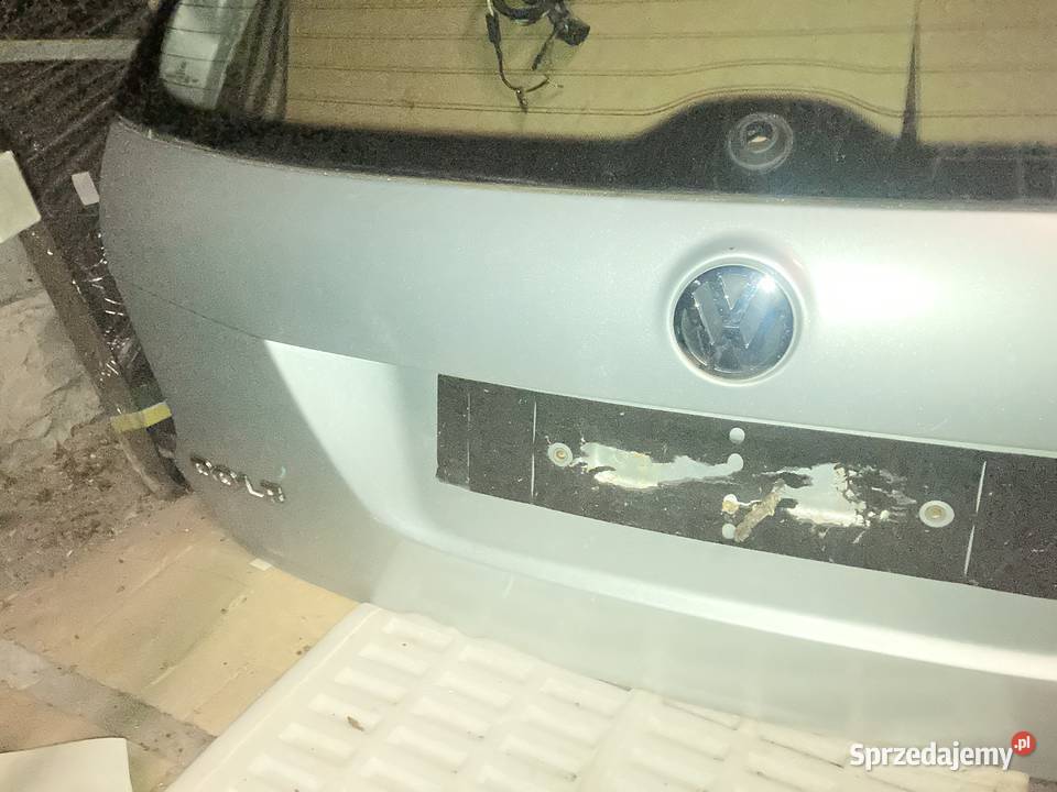 Klapa GOLF 5 VI kombi bez rdzy Pozostałe