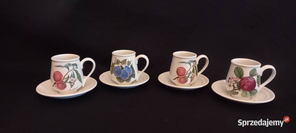 Zestaw kawowy angielski Portmeirion Pomona Chełm