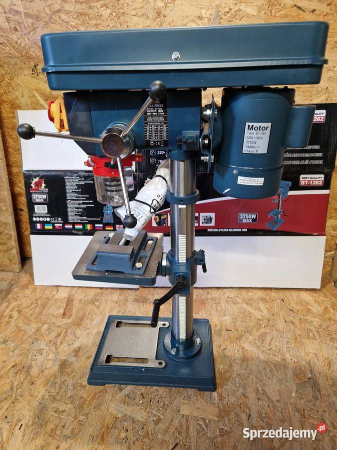WIERTARKA stołowa słupowa KOLUMNOWA 3750W IMADŁO