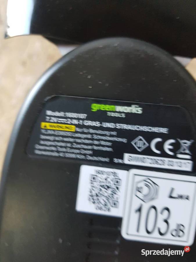 Nożyce akumulatorowe Do trawy krzewów 72 volt Głogowa