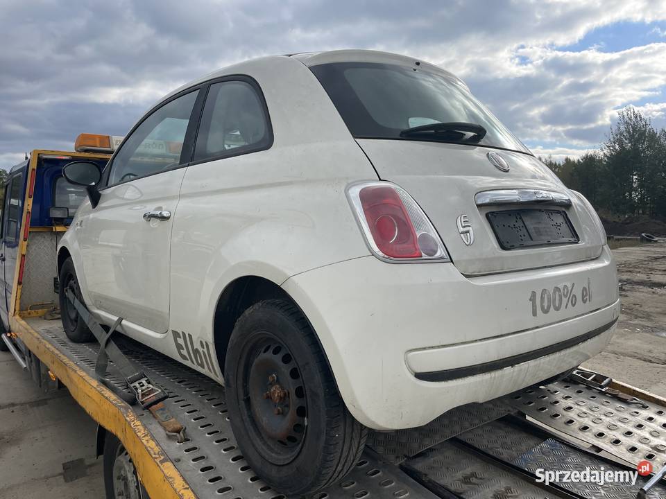 Fiat 500 elektryk w całości czesci Przeworsk