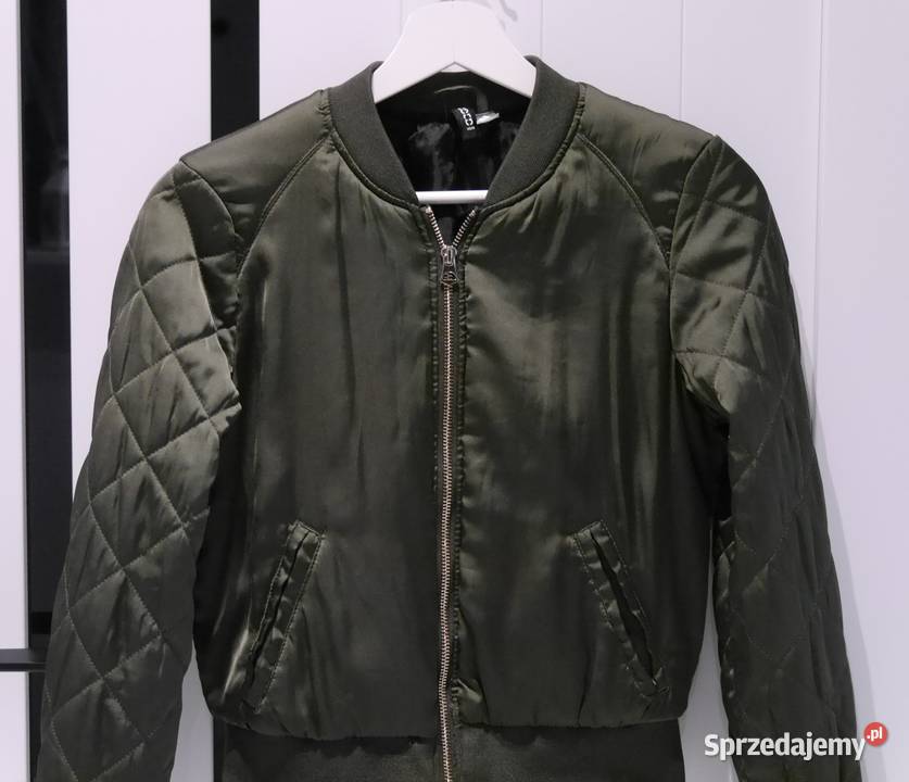 HM świetna bomberka khaki 36 S Wrocław sprzedam