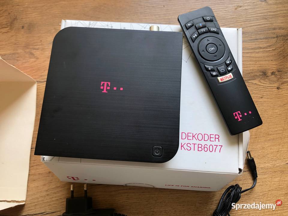 Dekoder Kaon KSTB6077 DVB T2 naziemna tv Justynów