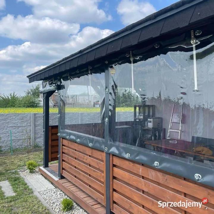 Plandeki PVC na wymiar altany pergole tarasy Bydgoszcz sprzedam