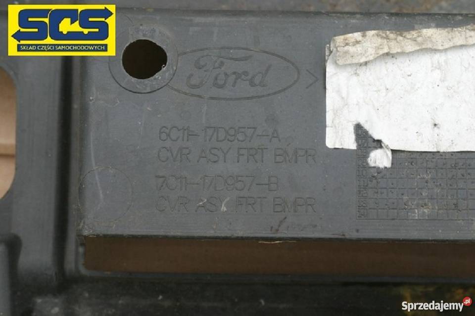 FORD TRANSIT VII ZDERZAK GRILL ATRAPA PRZEDNIA Bieleń