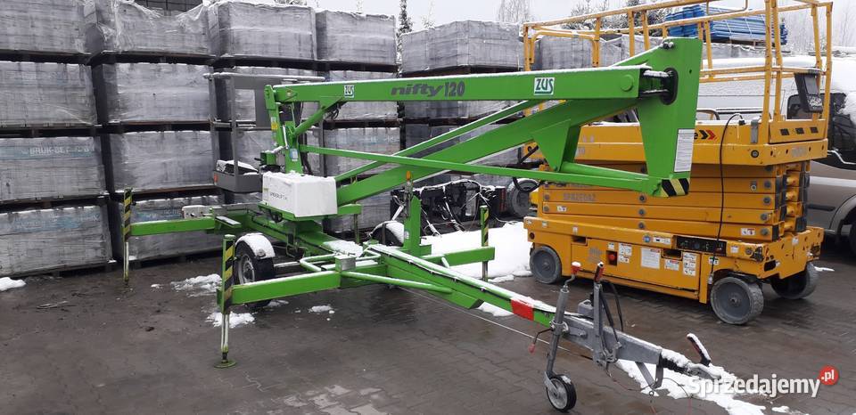 Podnośnik Koszowy Niftylift 120ME NIFTY LIFT 120 Maszyny budowlane Rzeszów