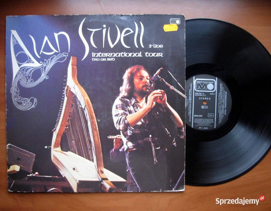 Alan Stivell International Tour Tro Ar Bed 1 płyta Szczecin