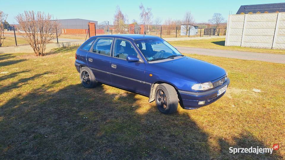 Astra Opel F Sprzedam 14 90 klima stan igła Rok produkcji 1997 małopolskie Lisia Góra