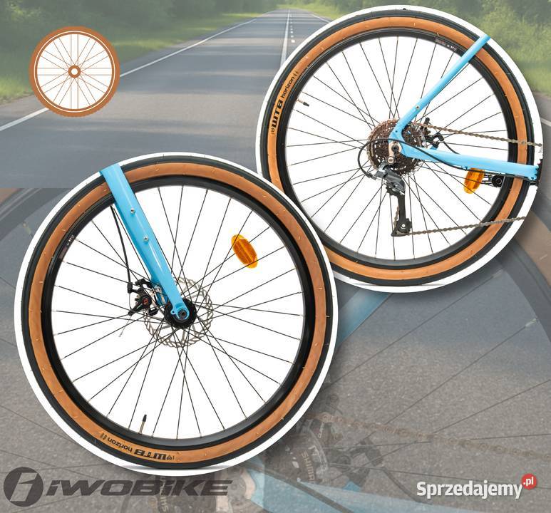 Rower Męski Gravel 275 Shimano Claris Tarcze Gorlice