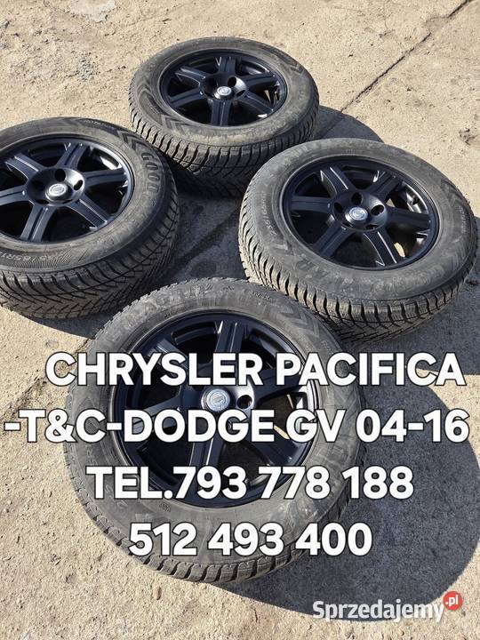 FELGI 17 Z OPONAMI CHRYSLER TOWN wielkopolskie Kawnice sprzedam