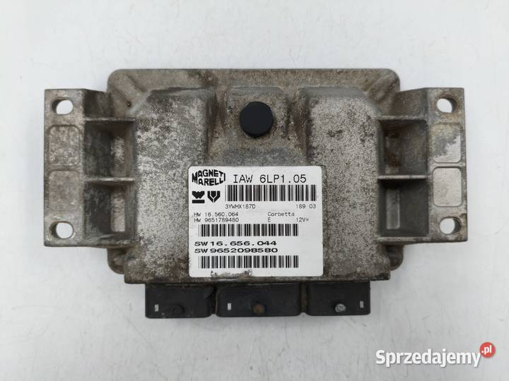 Sterownik Silnika Citroen C8 20 16v 9652098580 Wyszków