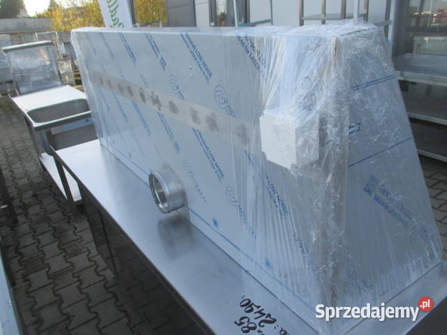 NOWY OKAP GASTRONOMICZNY SKOŚNY Z FILTRAMI wielkopolskie Ostrów Wielkopolski sprzedam