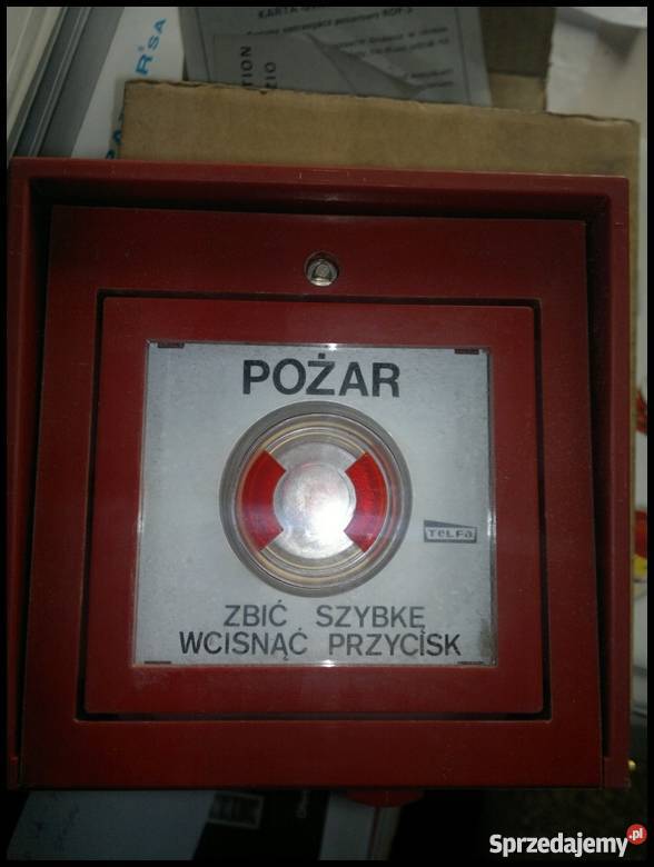 Ręczny ostrzegacz pożarowy ROP3 Dąbrowa Górnicza