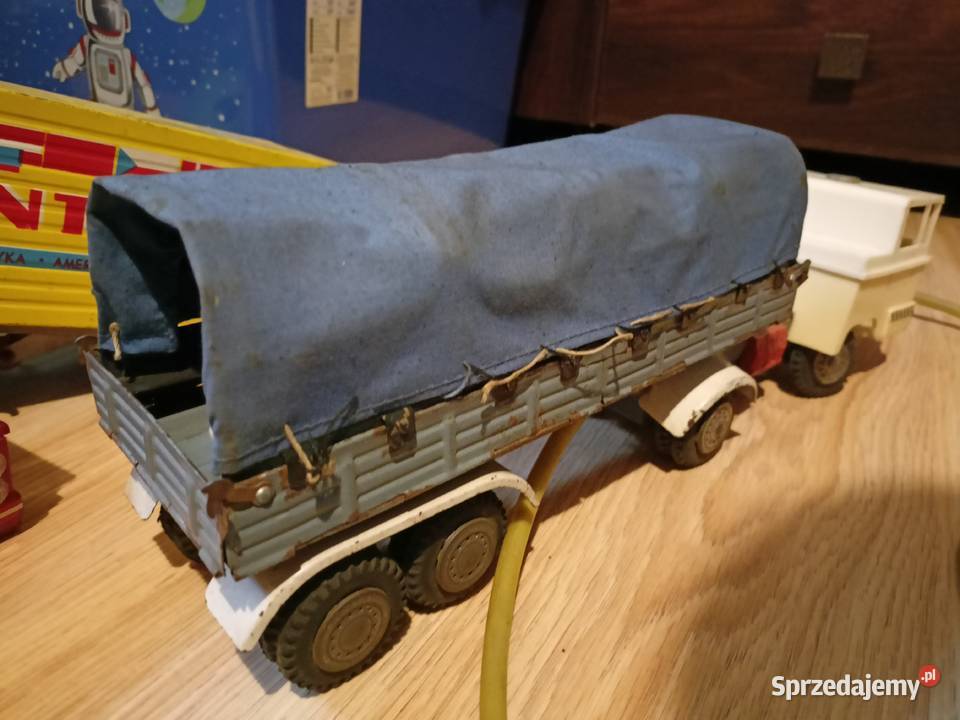 Auto PRL Ryś kontener naczepa na kabel Samochody i pojazdy podkarpackie