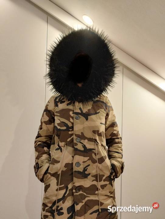 Kurtka z kapturem z futerkiem kzell rM Hażlach