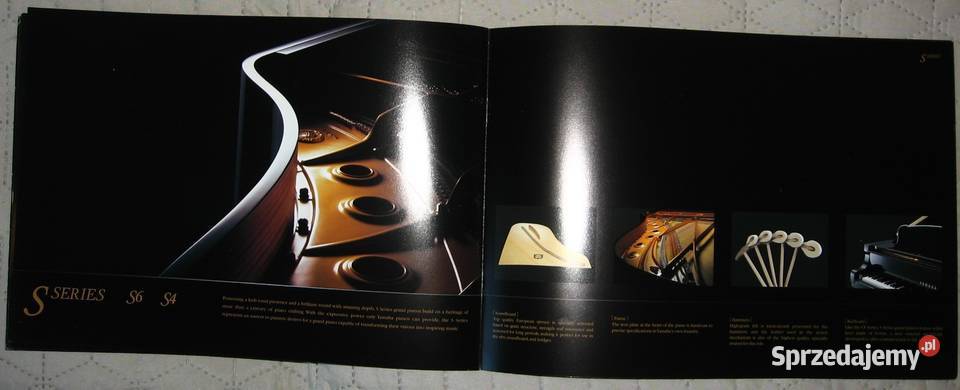 Yamaha Premium Pianos CF S Series catalog Kępice sprzedam