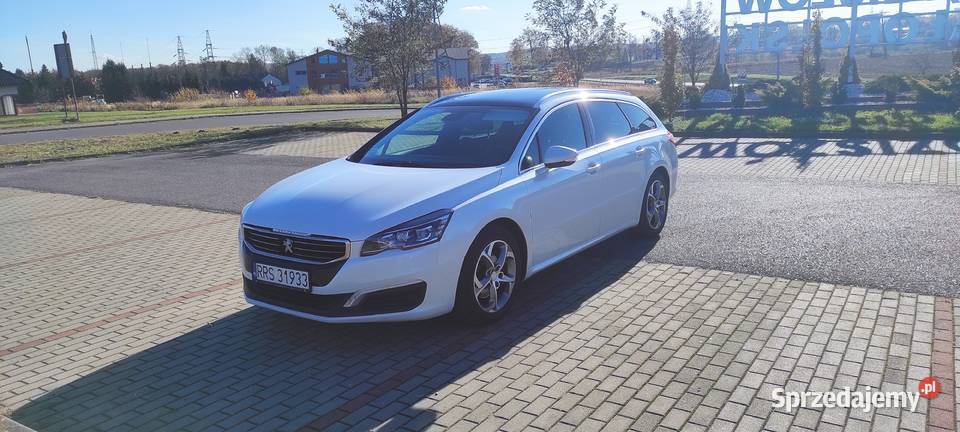 Peugeot 508 2015r 16 benzyna 165 250 biała perła Sędziszów Małopolski sprzedam