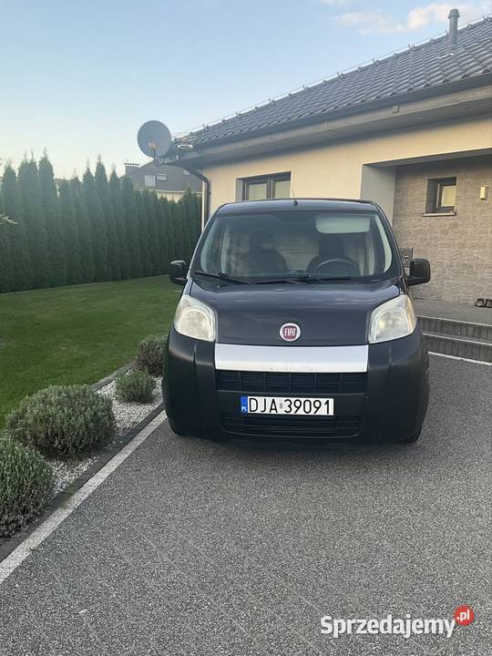Fiat Fiorino 2014r niski przebieg bezwypadkowy czarny Jeżów Sudecki